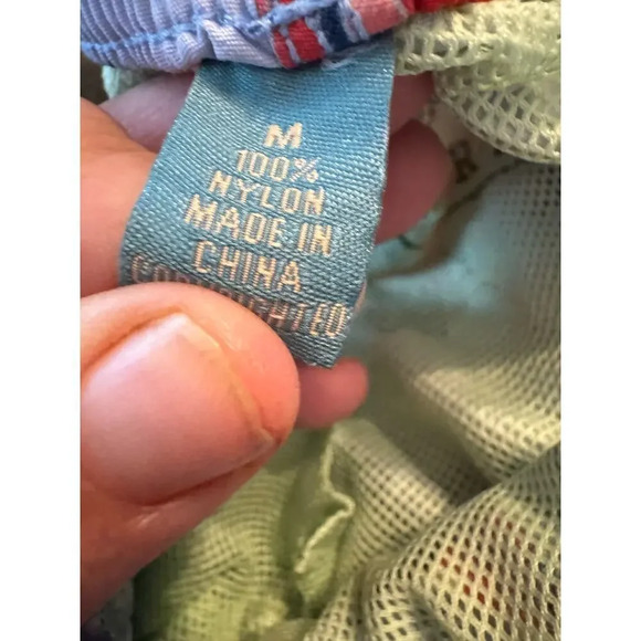 Tommy Bahama Relax hula girl print swim trunks M resort cruise vacation - Picture 3 of 5